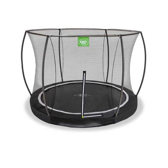 EXIT Black Edition inground trampoline ø244cm - zwart