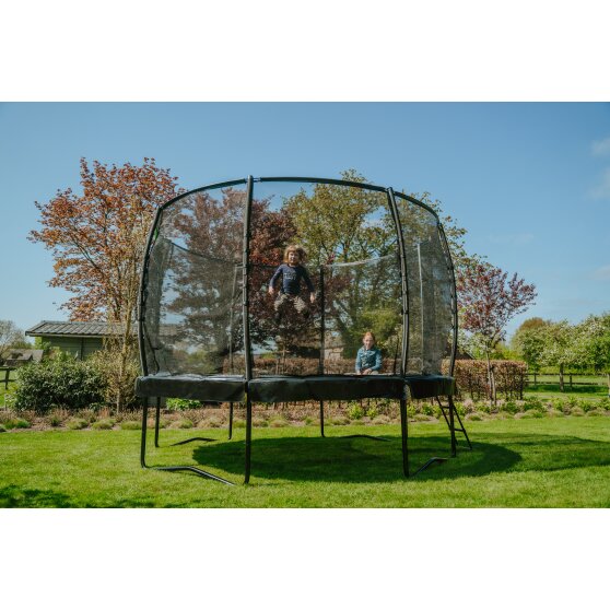 EXIT Allure Premium trampoline ø427cm - groen