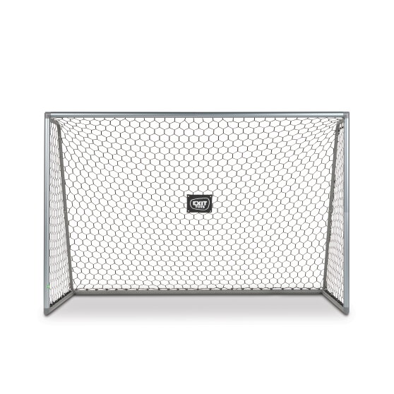 EXIT Scala aluminium voetbaldoel 300x200cm - mat zilver