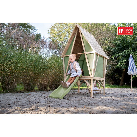 Yuki 300 speelhuis met glijbaan EXIT Toys