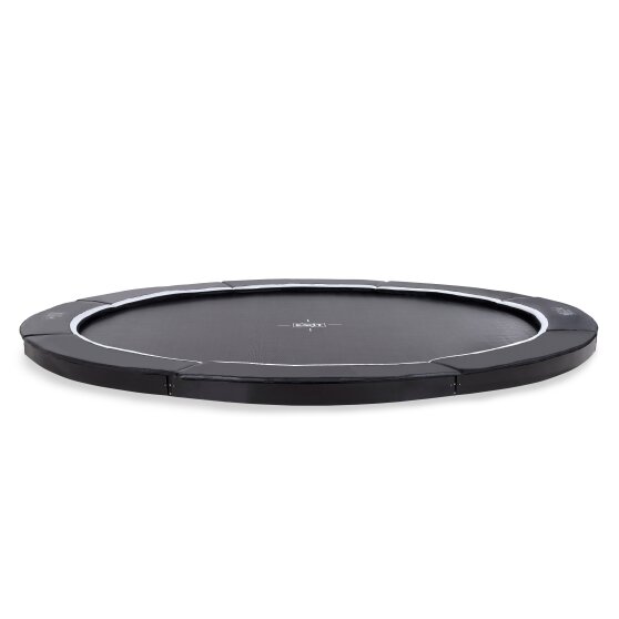 EXIT Supreme groundlevel trampoline ø427cm - zwart