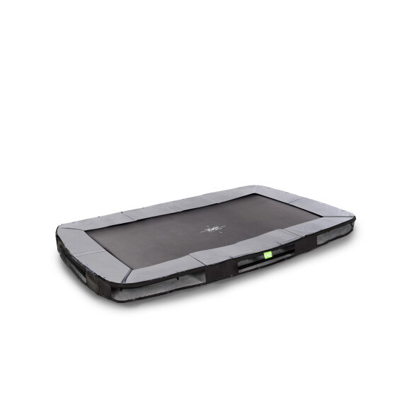 EXIT Elegant Inground Sports Trampoline 244x427cm - Zwart