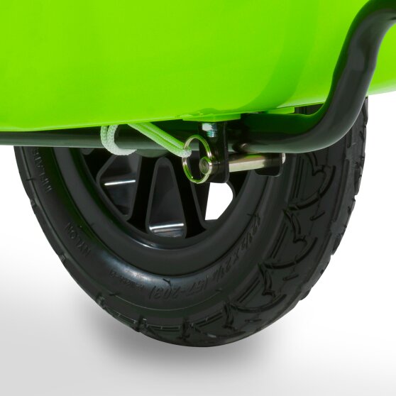 EXIT Spider Green en Cheetah skelter aanhangwagen - groen