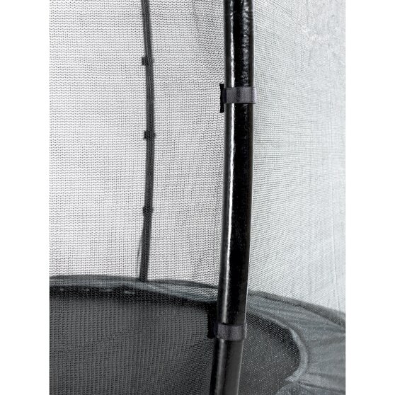 EXIT Elegant inground trampoline ø427cm met Economy veiligheidsnet - grijs