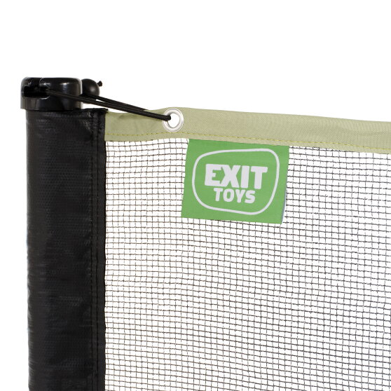 EXIT verstelbaar sportnet 243x500cm - zwart