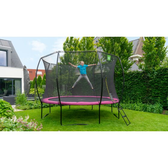 EXIT Silhouette trampoline ø305cm - roze