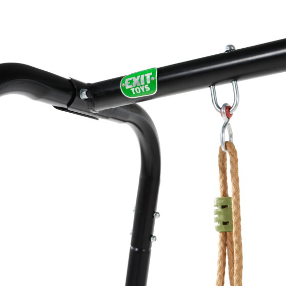 EXIT Ivy speeltoestel met glijbaan en dubbele schommel