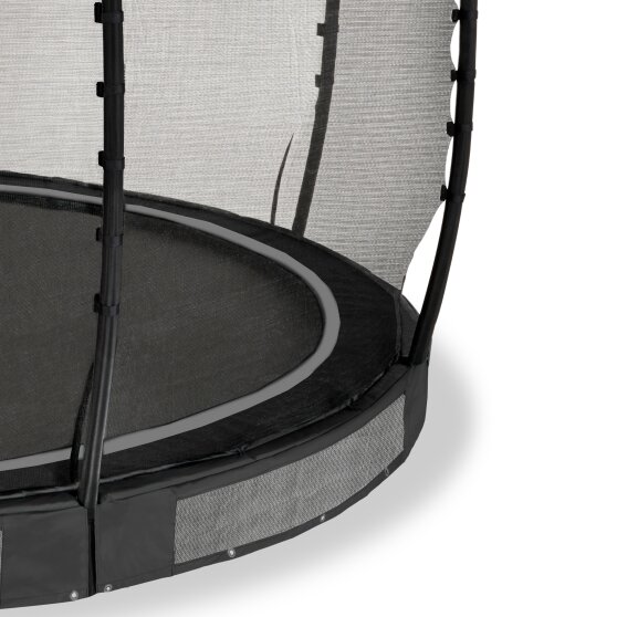 EXIT Allure Classic inground trampoline ø366cm - zwart