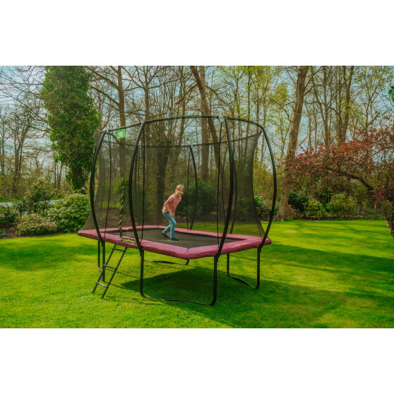 EXIT Silhouette trampoline 214x305cm - roze