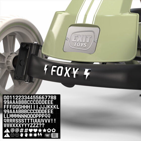 EXIT Foxy skelter voor kinderen groen | trapskelter vanaf 2 jaar
