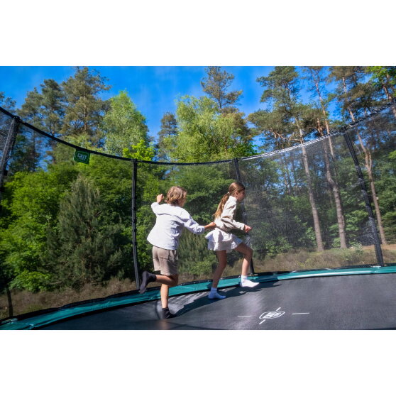 EXIT Allure Premium trampoline ø366cm - groen