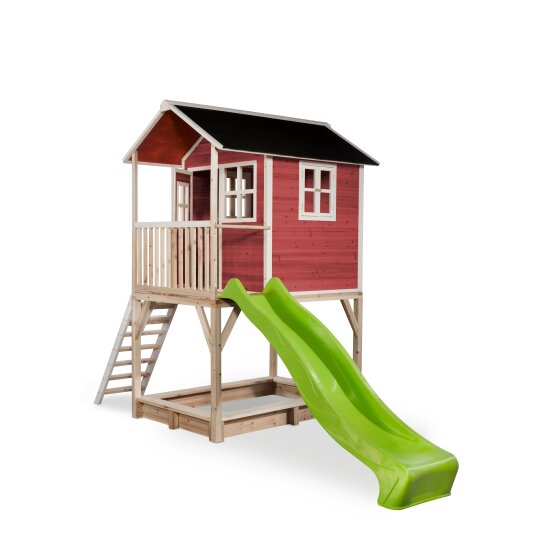 EXIT Loft 700 houten speelhuis - rood
