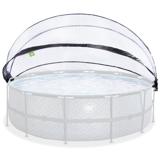 EXIT zwembad overkapping ECO ø450cm - ook voor Intex/Bestway - universeel