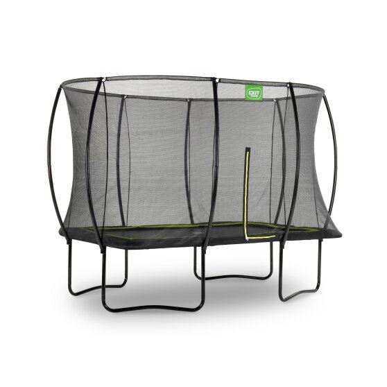 EXIT Silhouette trampoline 244x366cm met ladder - zwart