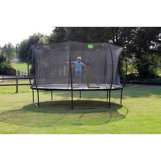 EXIT Silhouette trampoline ø427cm - zwart