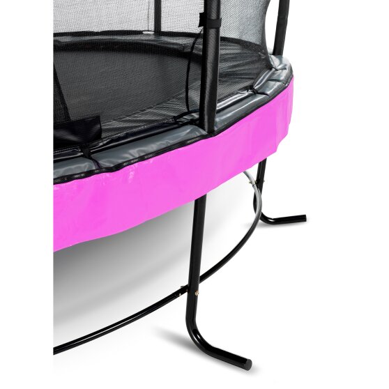 EXIT Elegant Premium trampoline ø305cm met Deluxe veiligheidsnet - paars