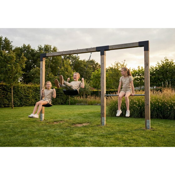 EXIT Linea Robust 110 schommel met duikelrek