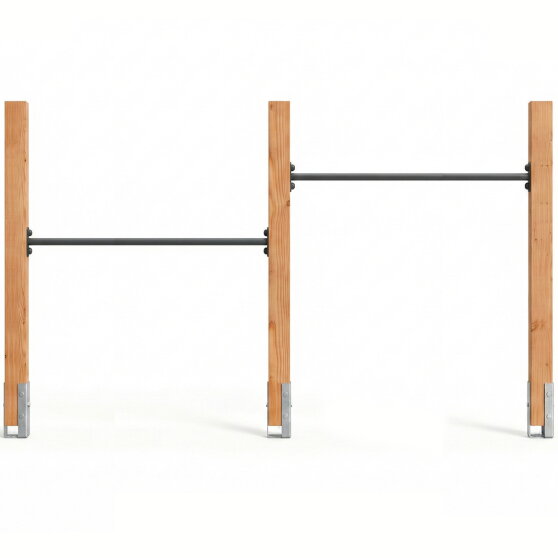 EXIT Linea Robust 110 dubbel houten duikelrek
