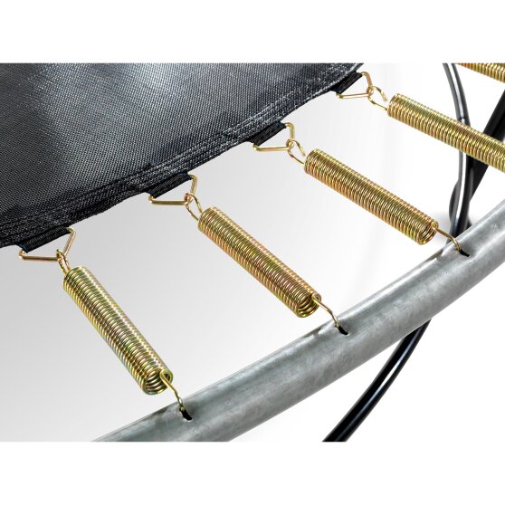 EXIT Elegant trampoline ø253cm met Economy veiligheidsnet - grijs