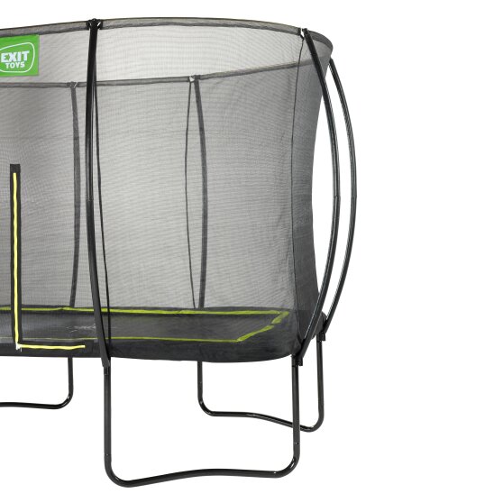 EXIT Silhouette trampoline 244x366cm met ladder - zwart