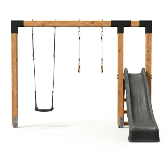 EXIT Linea Robust 110 schommel met glijbaan