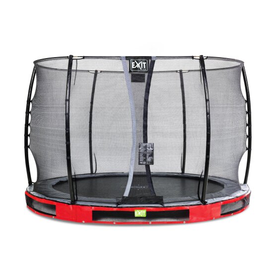 08.30.10.80-exit-elegant-premium-inground-trampoline-o305cm-met-economy-veiligheidsnet-rood