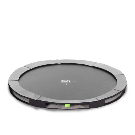 EXIT Elegant Inground Trampoline Ø427 cm - Zwart