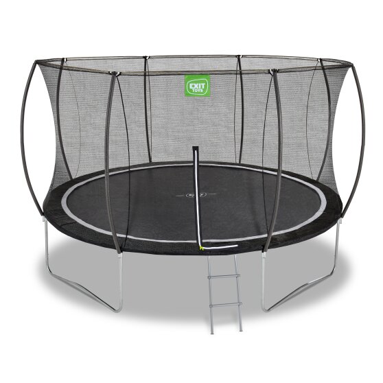EXIT Black Edition trampoline ø366cm - zwart