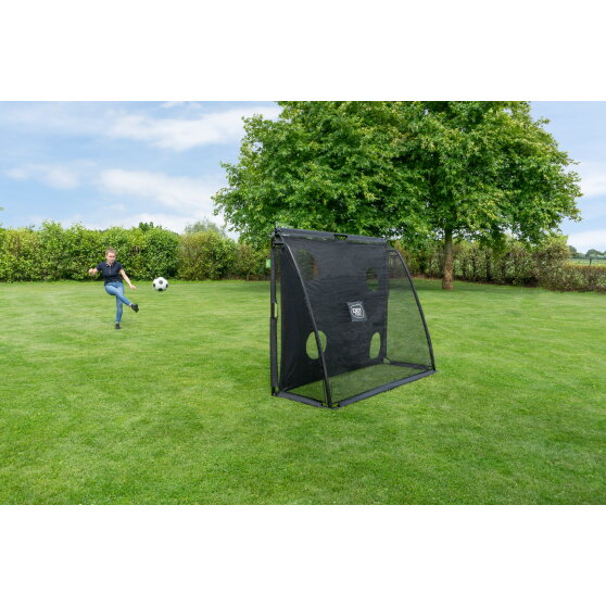 EXIT Coppa stalen voetbaldoel 220x170cm - zwart