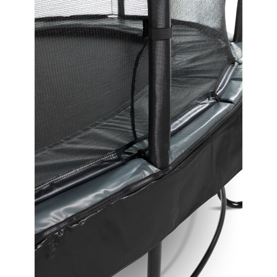 EXIT Elegant Premium trampoline complete set ø253cm - zwart