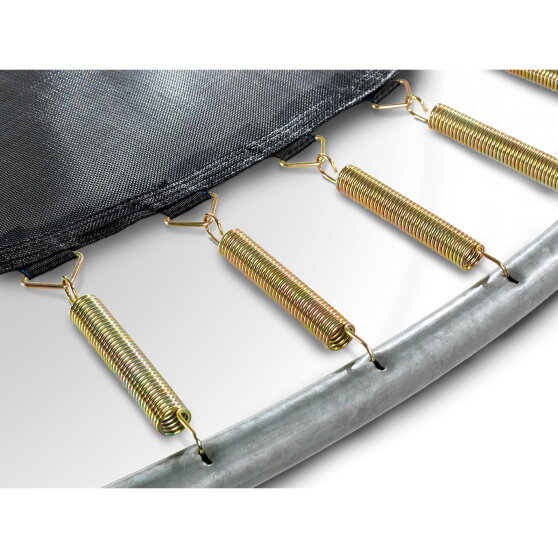 EXIT Elegant Inground Sports Trampoline 244x427cm - Zwart