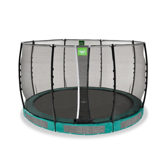 EXIT Allure Classic inground trampoline ø366cm - groen