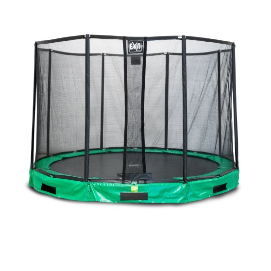 10.28.10.02-exit-interra-inground-trampoline-o305cm-met-veiligheidsnet-groen
