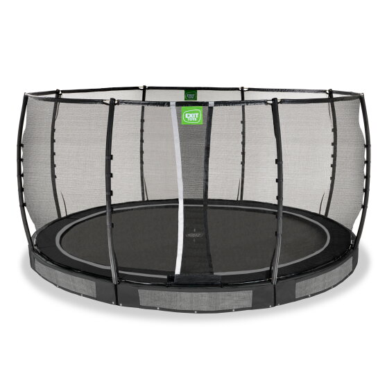 EXIT Allure Premium inground trampoline &oslash;427cm - zwart