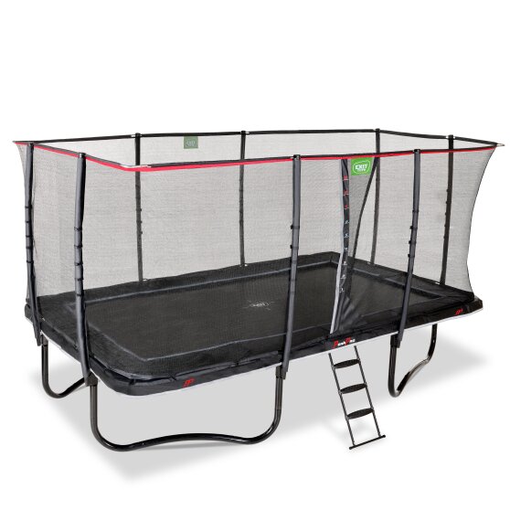 EXIT PeakPro trampoline 305x519cm - zwart
