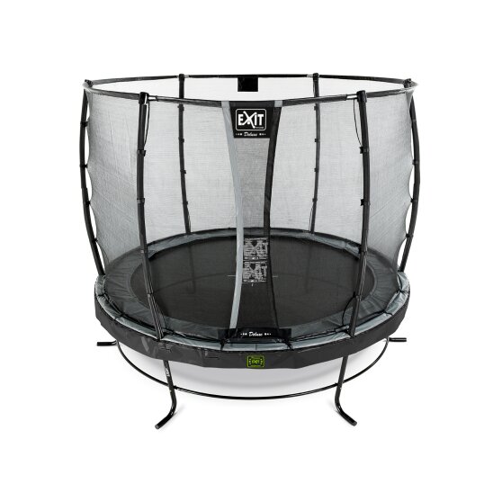 EXIT Elegant Premium trampoline ø305cm met Deluxe veiligheidsnet - zwart