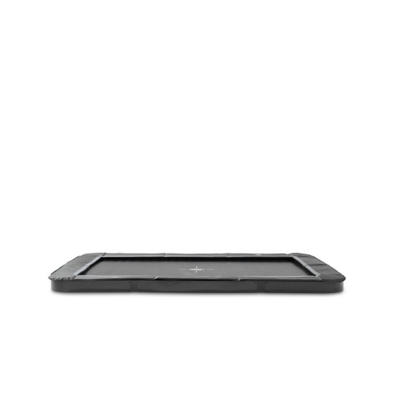 EXIT InTerra groundlevel sports trampoline 214x305cm - zwart