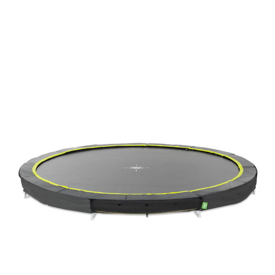 EXIT Silhouette Inground Sports Trampoline Ø427cm – Zwart