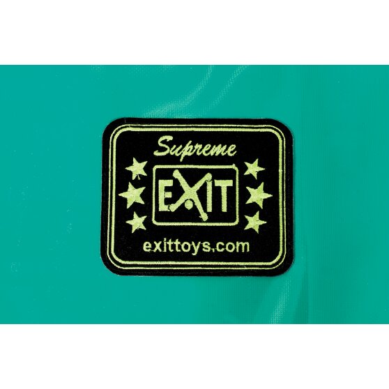 EXIT Supreme groundlevel trampoline ø427cm - groen