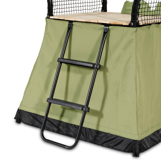 EXIT Ivy speeltoestel met glijbaan en dubbele schommel