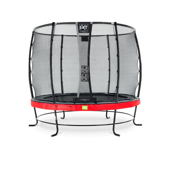 09.20.08.80-exit-elegant-trampoline-o253cm-met-deluxe-veiligheidsnet-rood