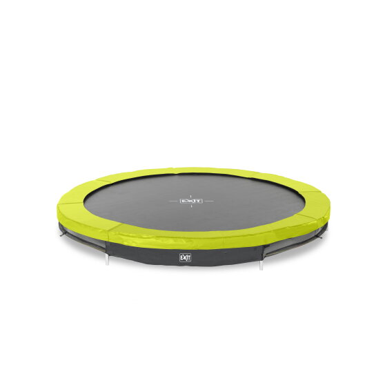 EXIT Silhouette inground sports trampoline ø244cm - groen