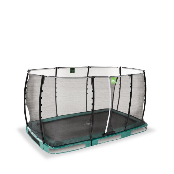 EXIT Allure Classic inground trampoline 214x366cm - groen