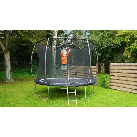 EXIT Black Edition trampoline ø244cm - zwart