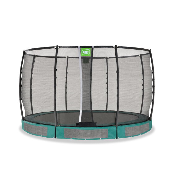 EXIT Allure Premium inground trampoline ø366cm - groen