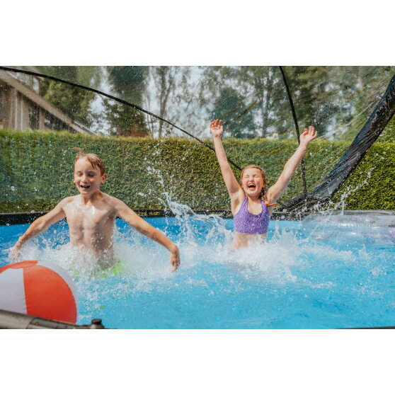 EXIT zwembad overkapping ECO ø427cm - ook voor Intex/Bestway - universeel