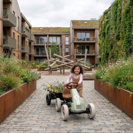 EXIT Foxy skelter aanhangwagen - zwart