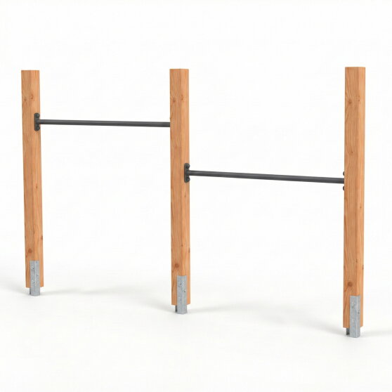 EXIT Linea Robust 110 dubbel houten duikelrek