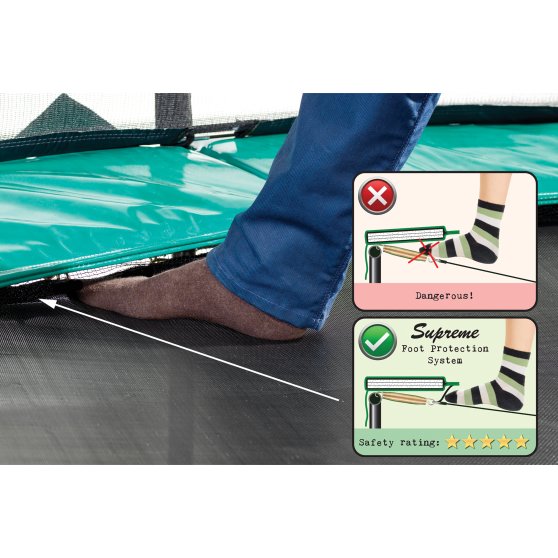 10.71.15.00-exit-supreme-trampoline-o457cm-met-ladder-en-schoenenzak-groen-2