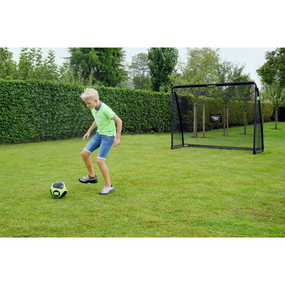 EXIT Coppa stalen voetbaldoel 220x170cm - zwart